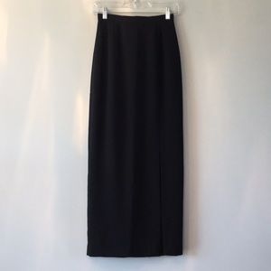 Adrianna Papell Evening Essentials black skirt